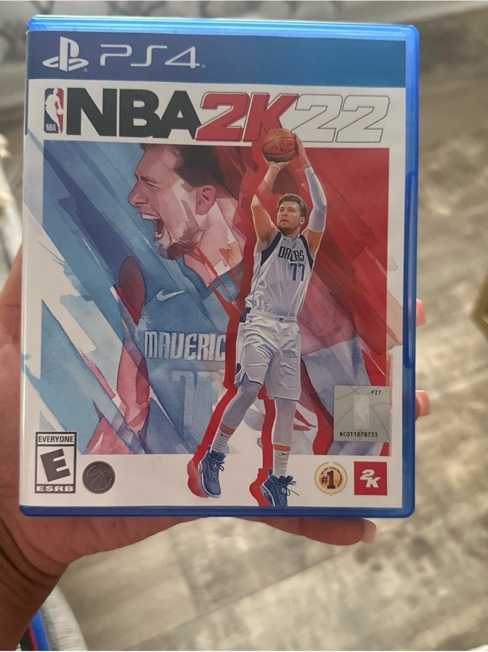NBA 2K22 PS4 Game - Luka Dončić Cover